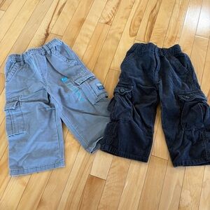 The Children’s Place Stylish Kids Cargo Pants Grey and Black NEW 18m corduroy